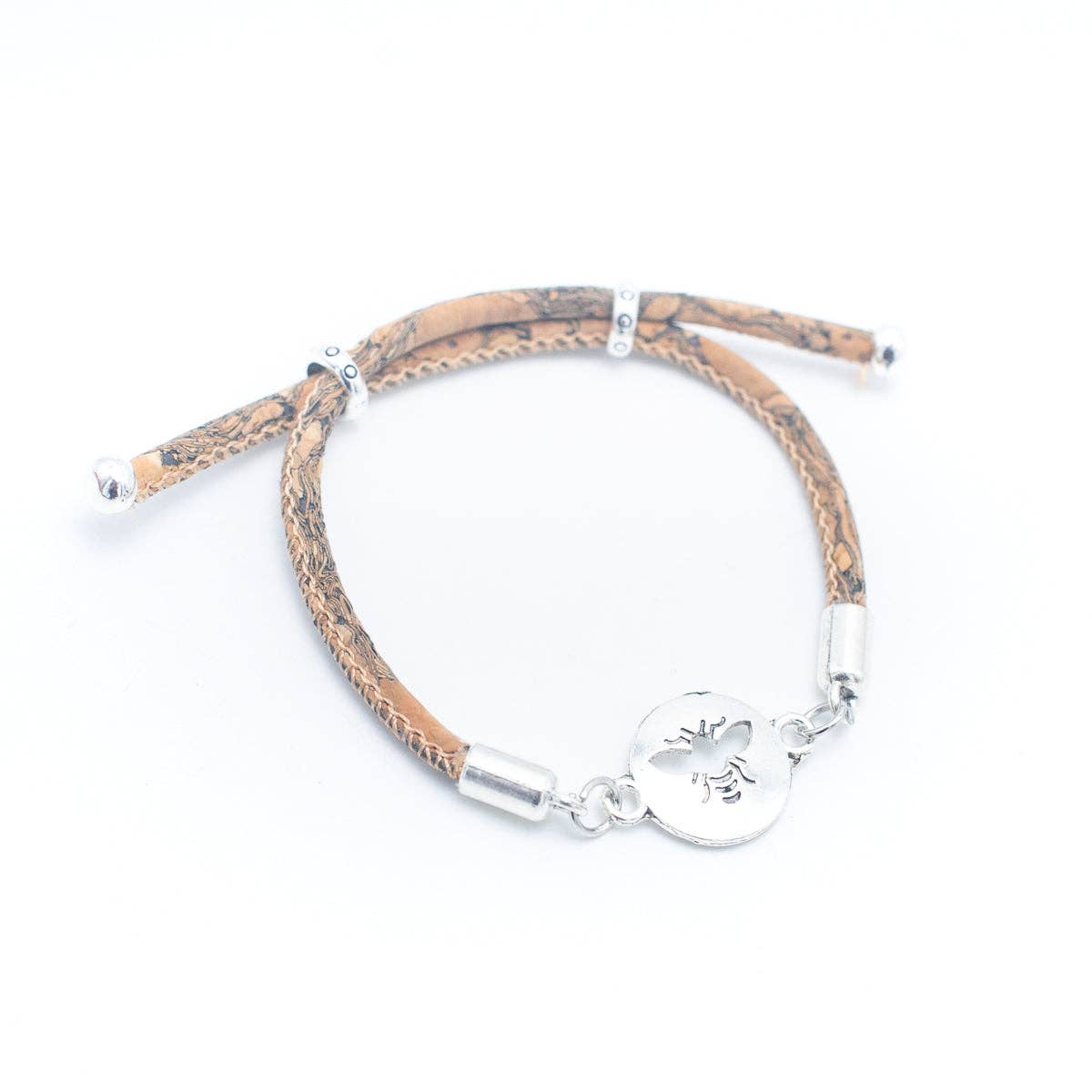 Women's handmade cork jewelry from Portugal BR-112-MIX-10-4