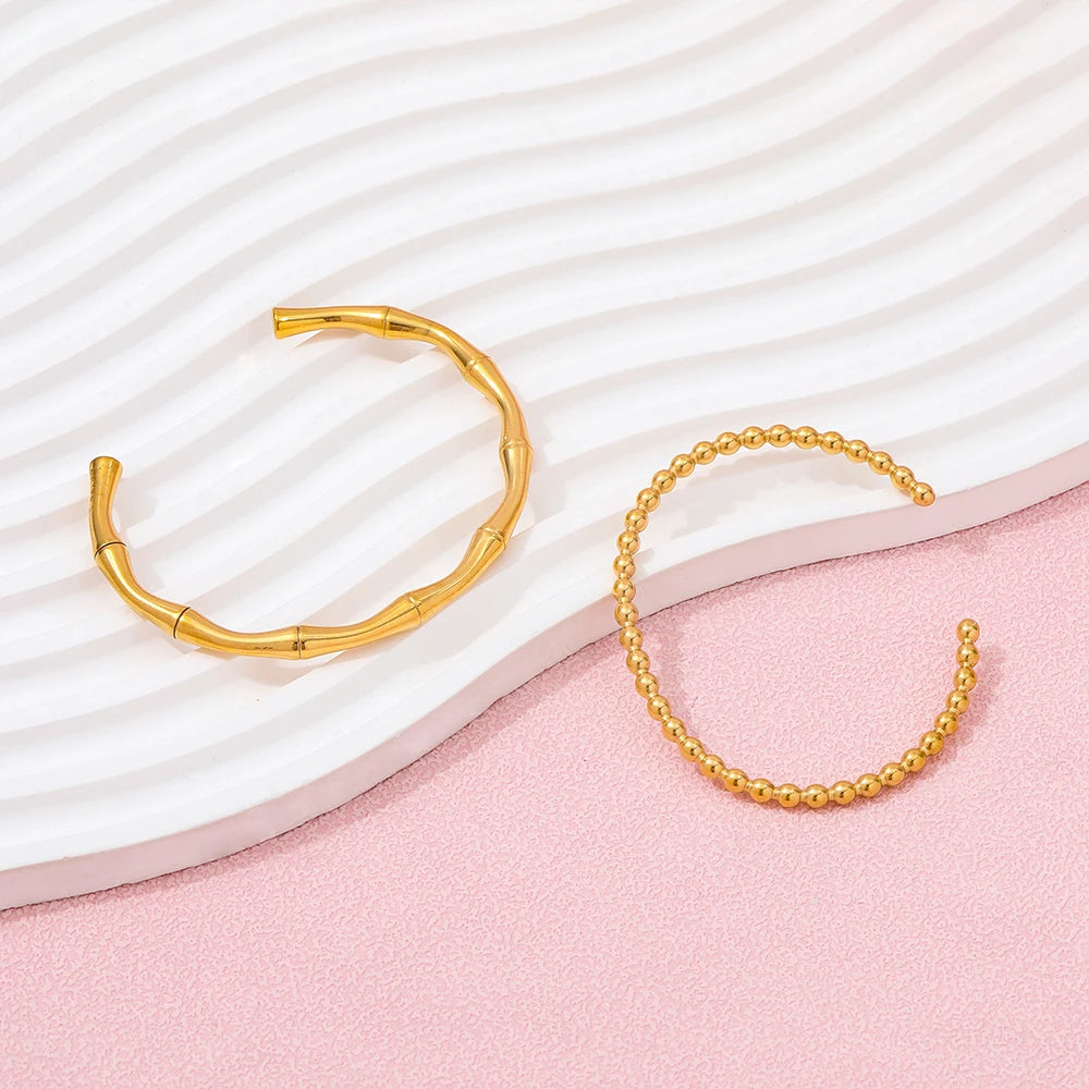 Gold plated bracelet