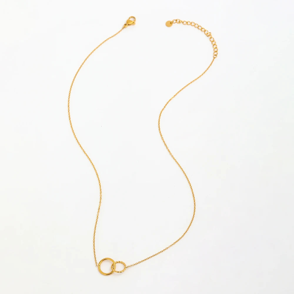 Circle Pendant Necklace