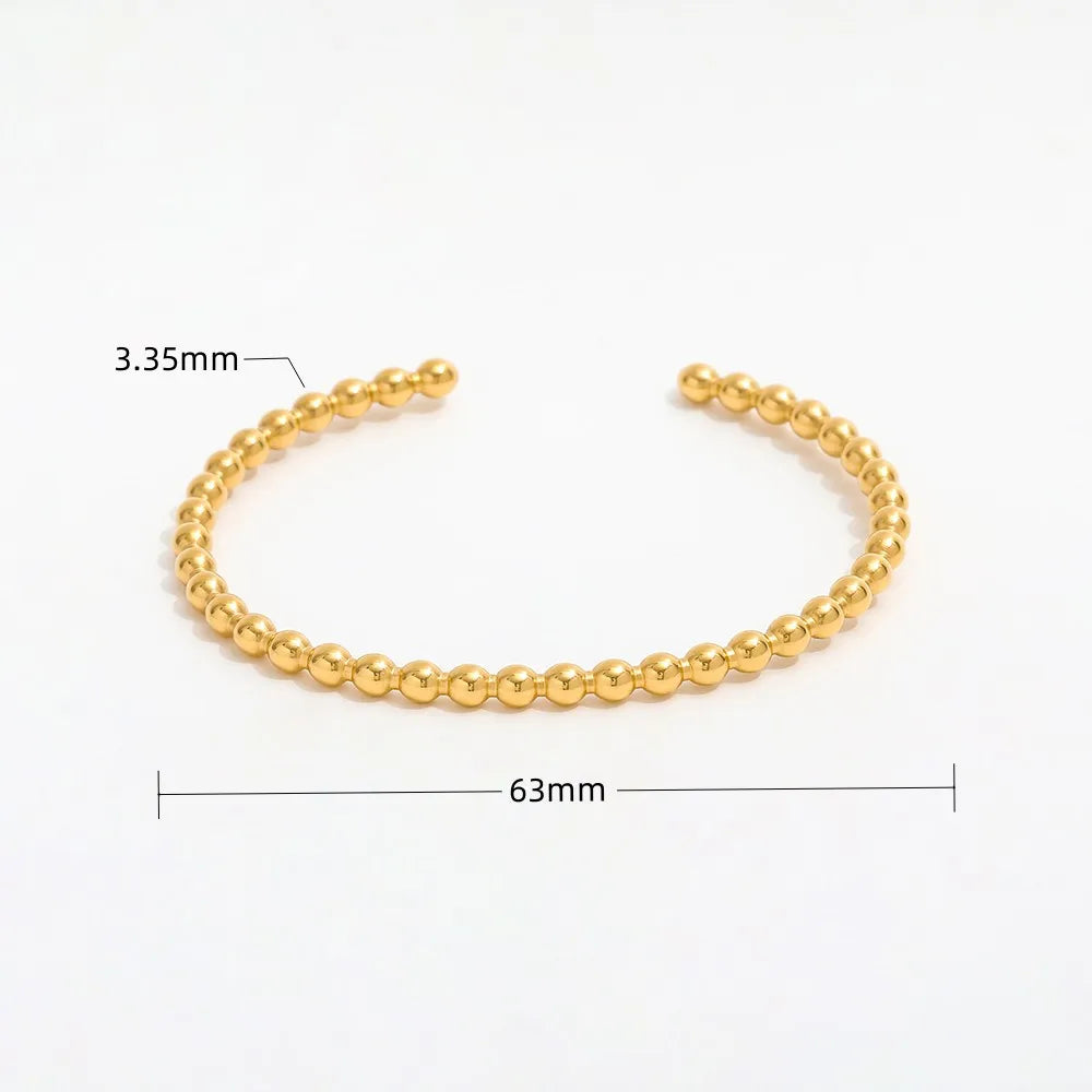Gold plated bracelet