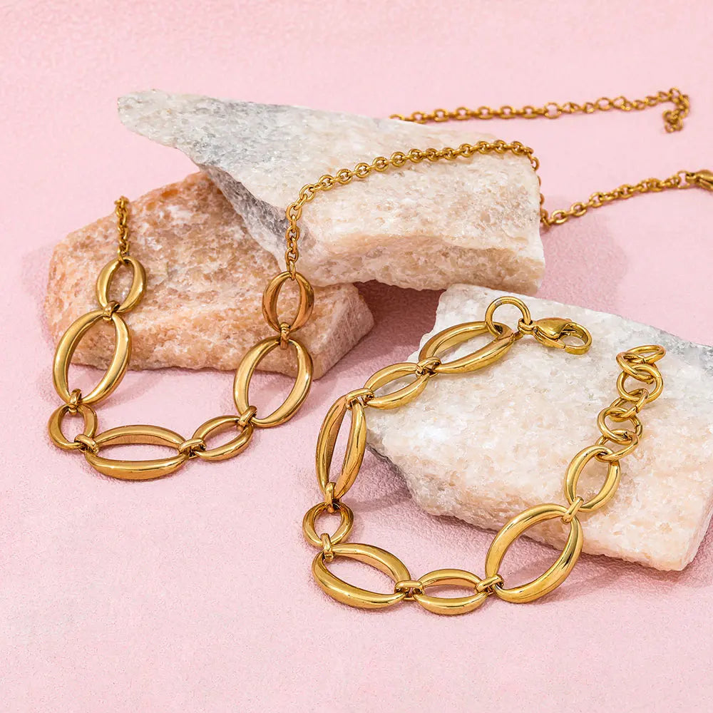 Necklace and Bracelet Set
