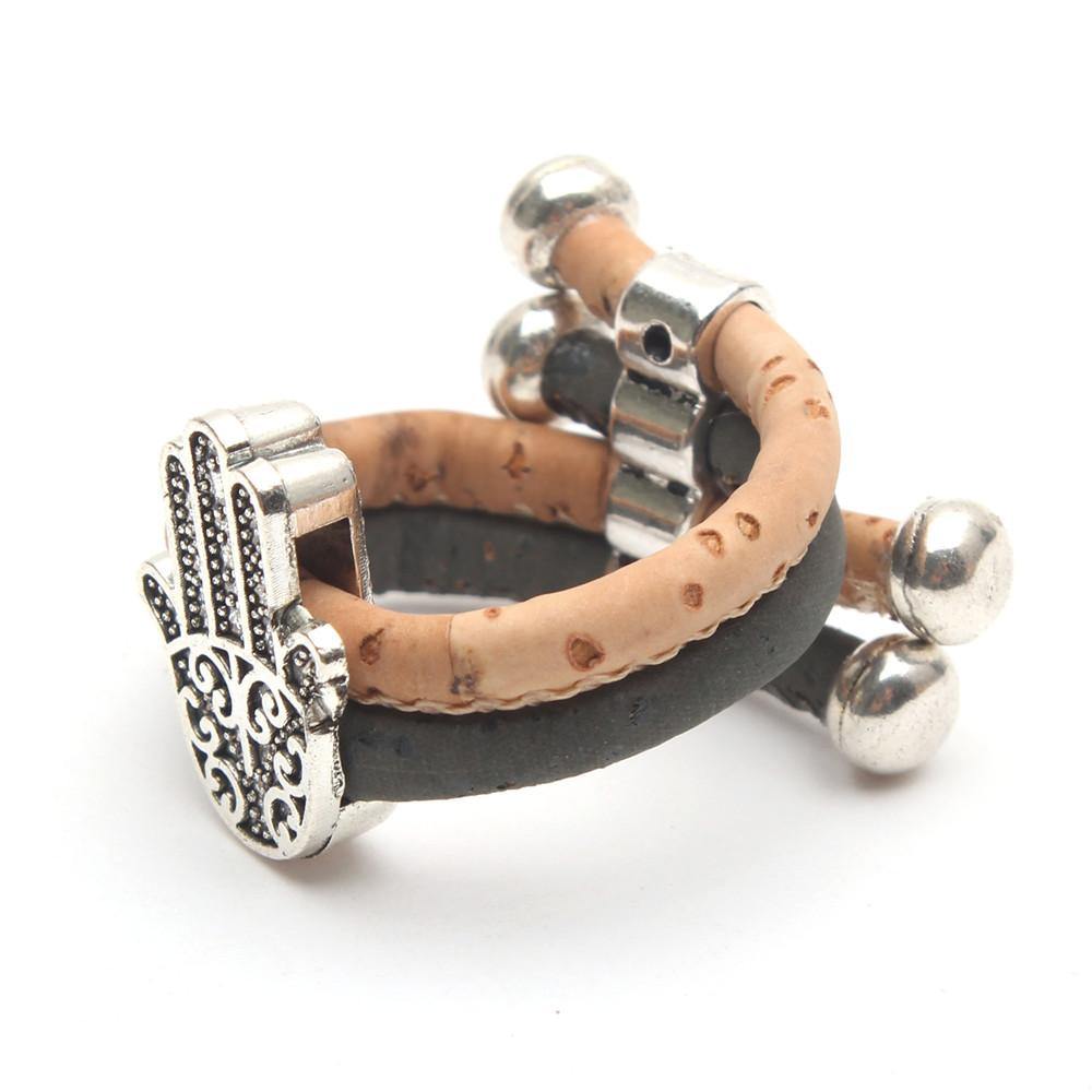 Wholesale cork rings hand of fatima R-069-10-3
