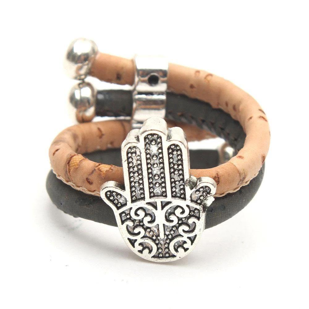 Wholesale cork rings hand of fatima R-069-10-1