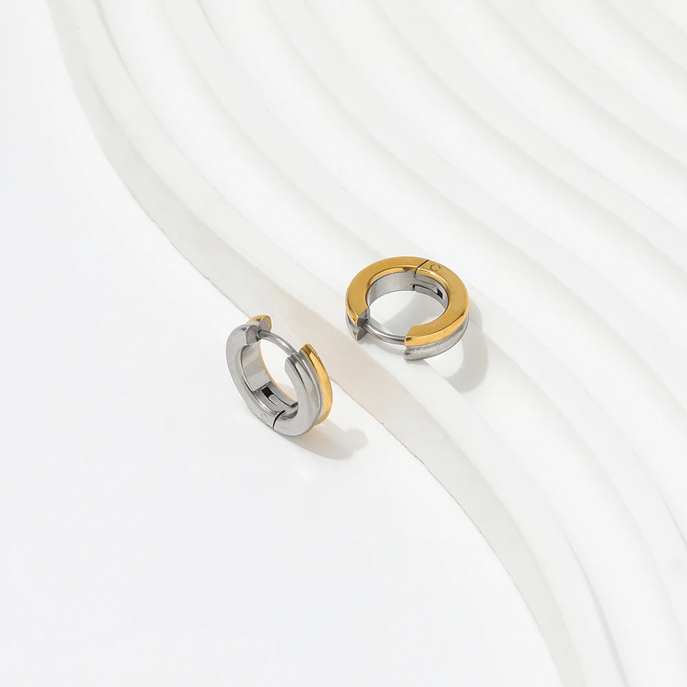 Earrings – Gold & Silver Mix