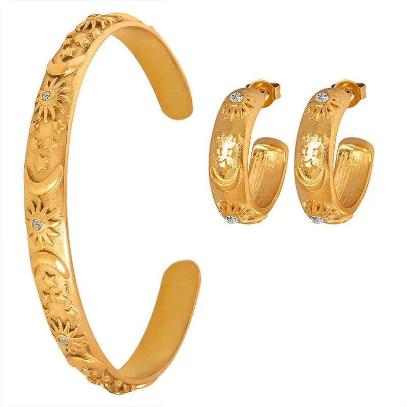 C-Hoop Earrings