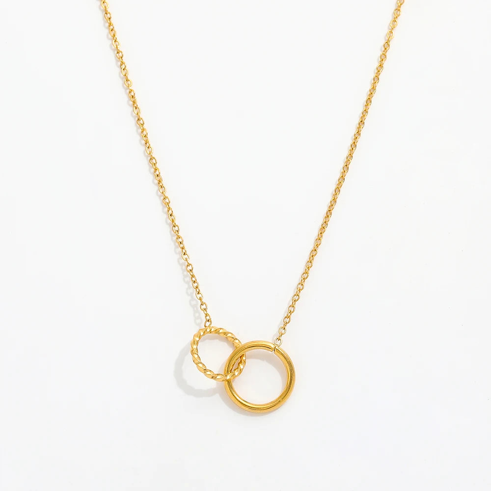 Circle Pendant Necklace
