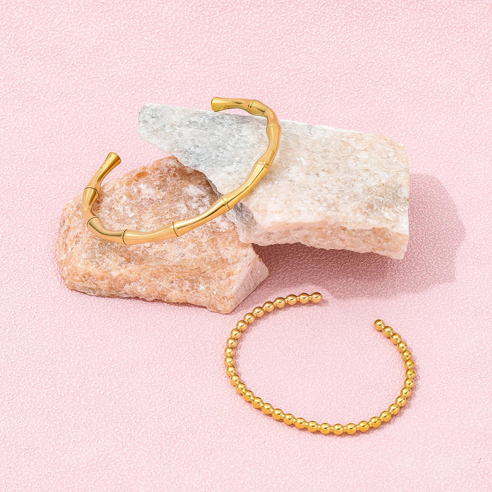 Gold plated bracelet
