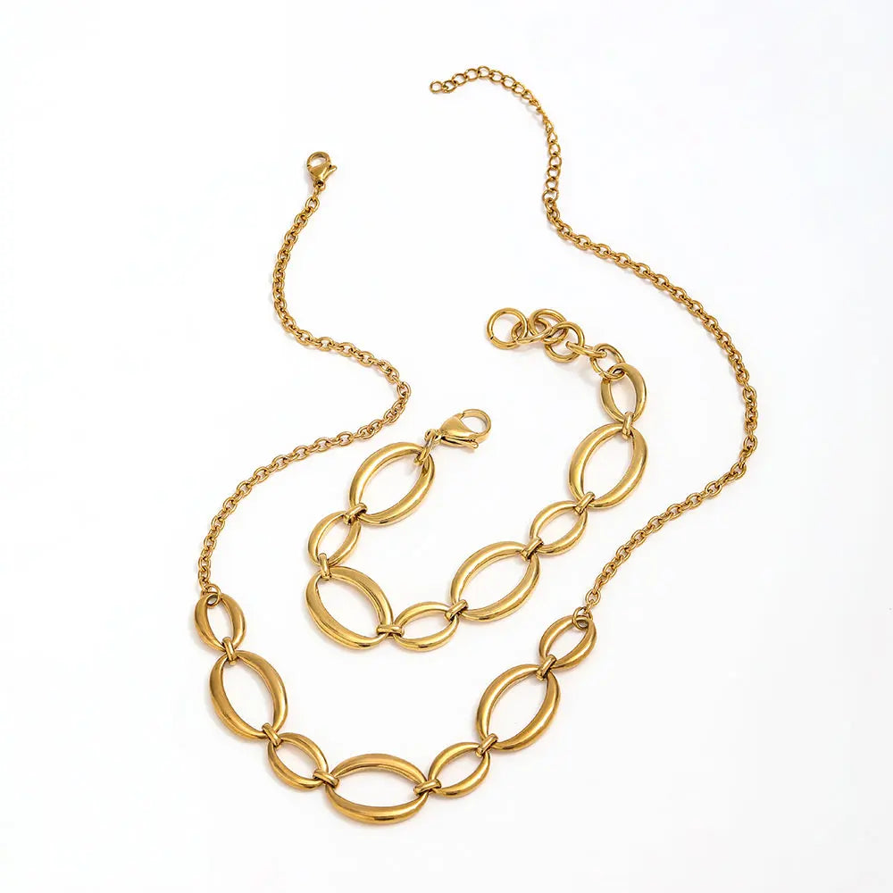 Necklace and Bracelet Set