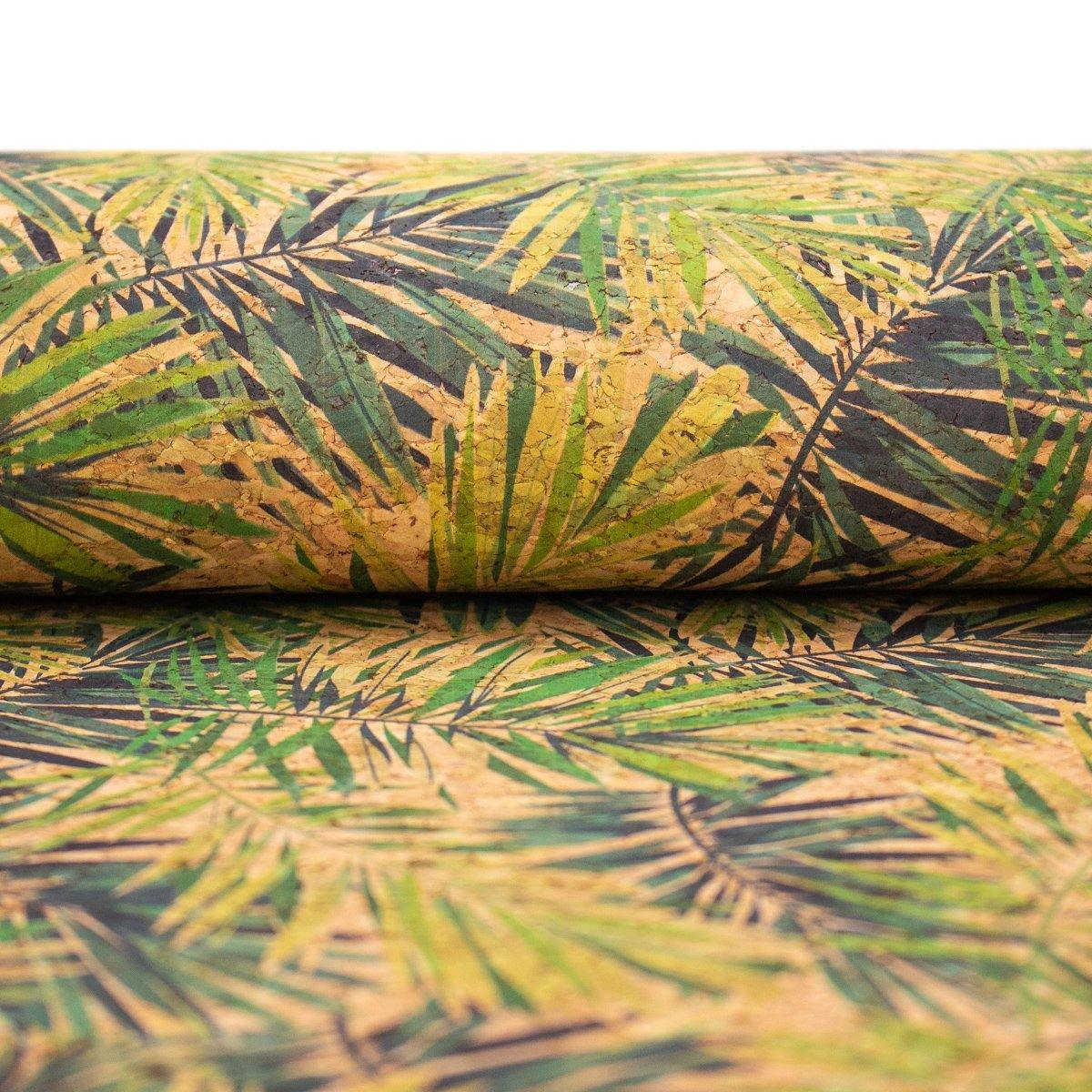 Cork fabric - Bamboo leaves COF-374-3