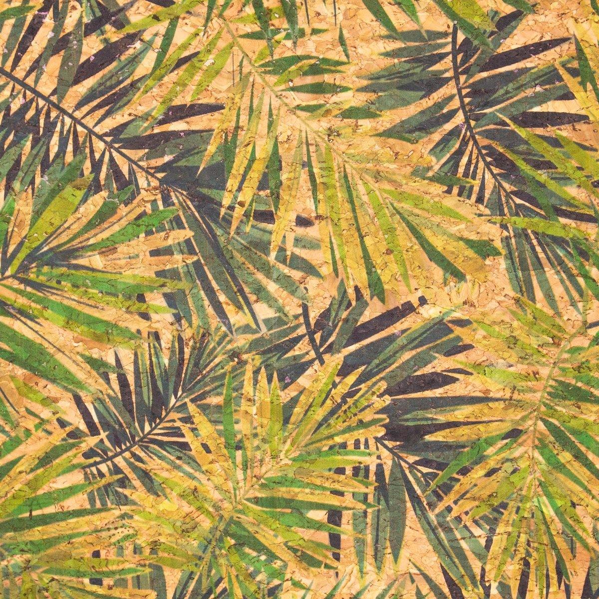 Cork fabric - Bamboo leaves COF-374-0