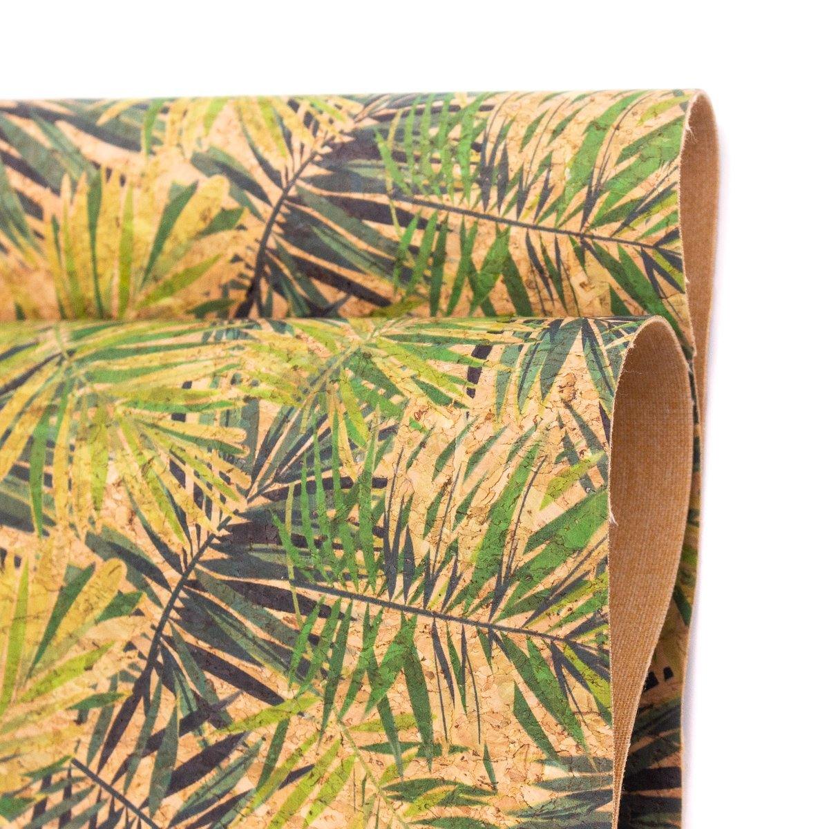 Cork fabric - Bamboo leaves COF-374-1