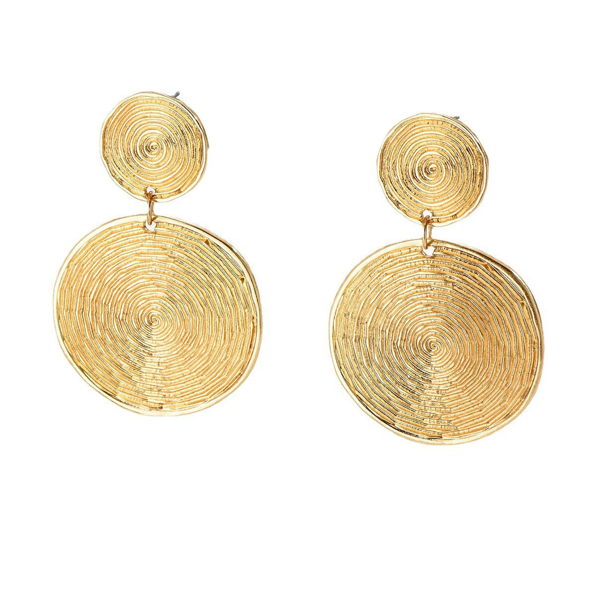 Retro Round Earrings Temperament