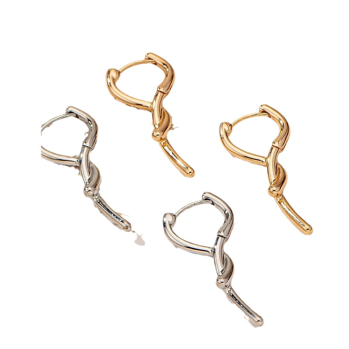 Fashion Simple Twist Ear Clip Advanced Sense