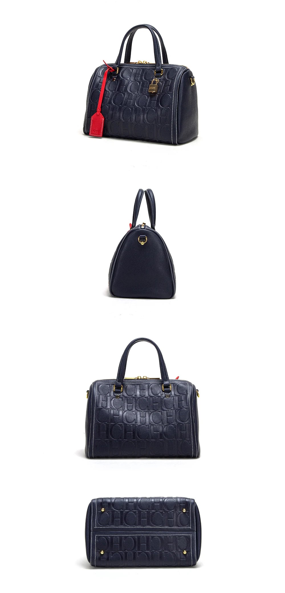 HC Letter Print Tote