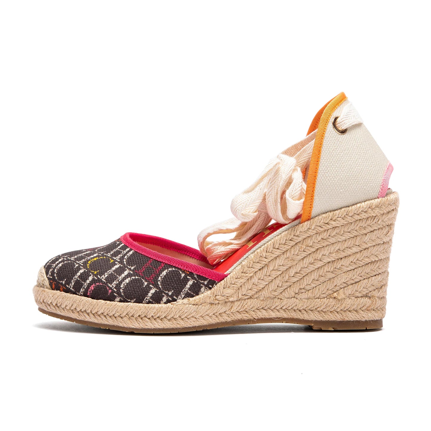 CHCH Women’s Espadrille Platform Wedge Sandals – 8 cm Heel
