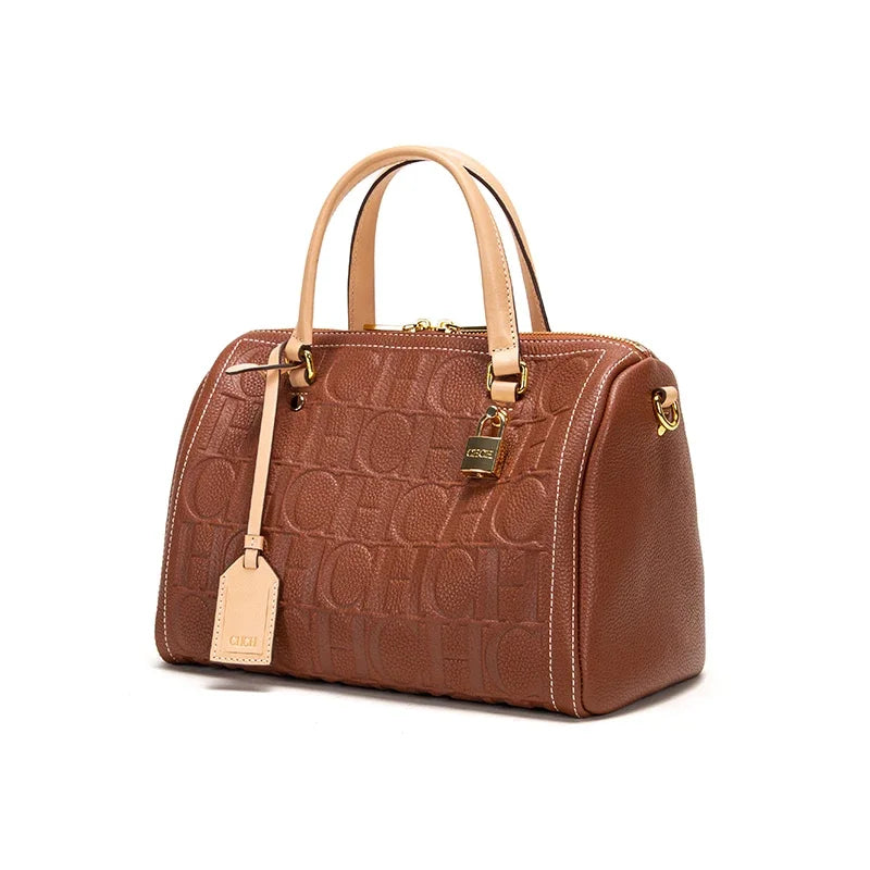 HC Letter Print Tote