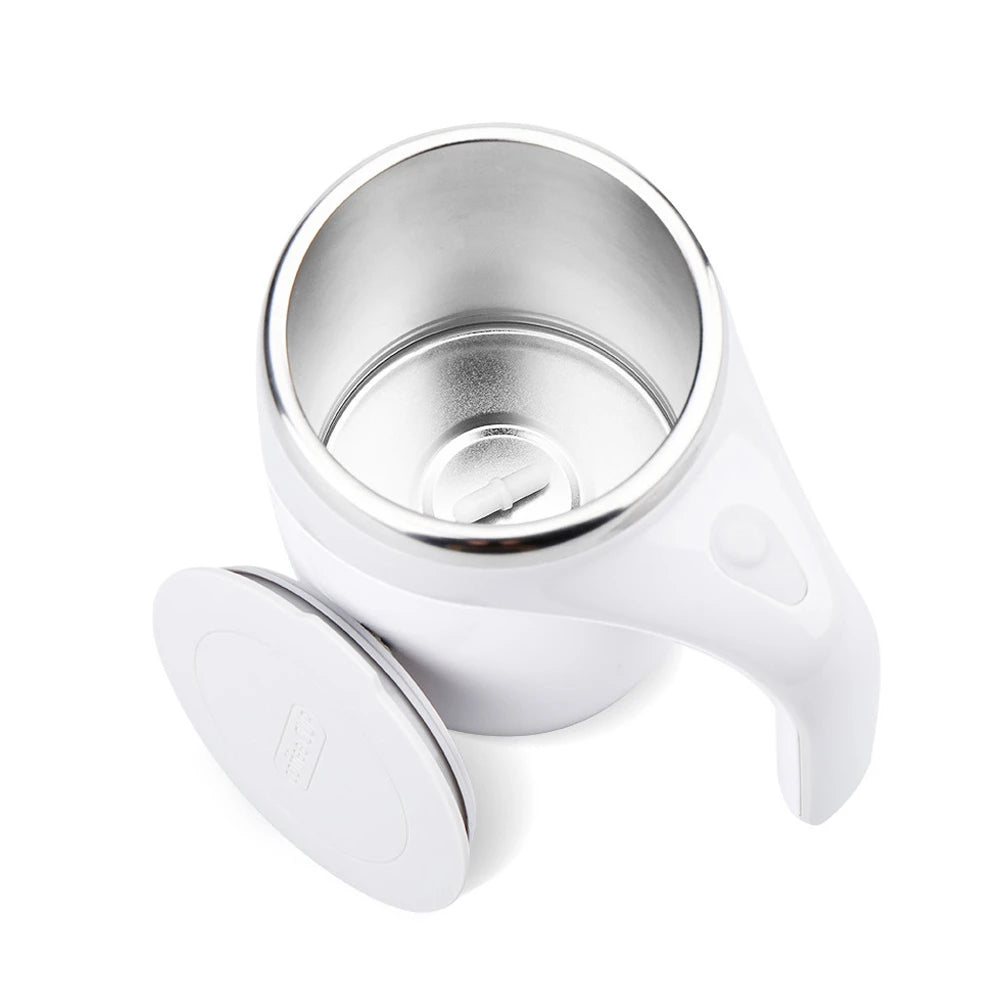 Automatic Self-Stirring Stainless Steel Mug