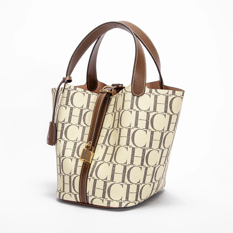 CH Retro-Style Large Vegetable Basket Bag