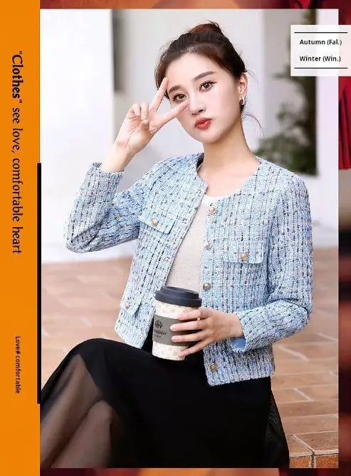 Women Sweet Tweed Jacket