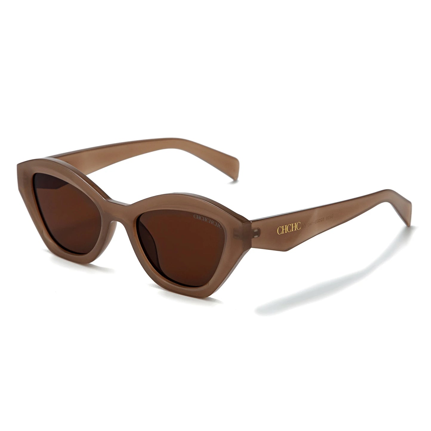 Impact-Resistant Cat-Eye Sunglasses