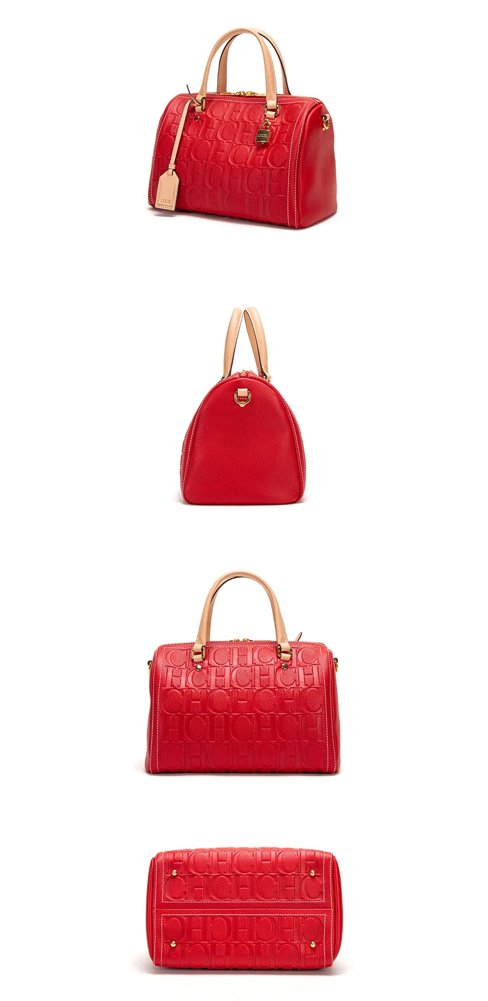 HC Letter Print Tote