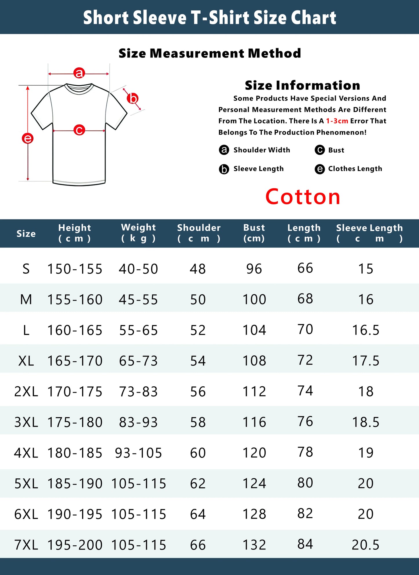 Short Sleeve Men and Women T-Shirt