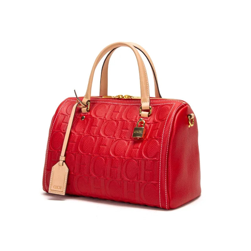 HC Letter Print Tote