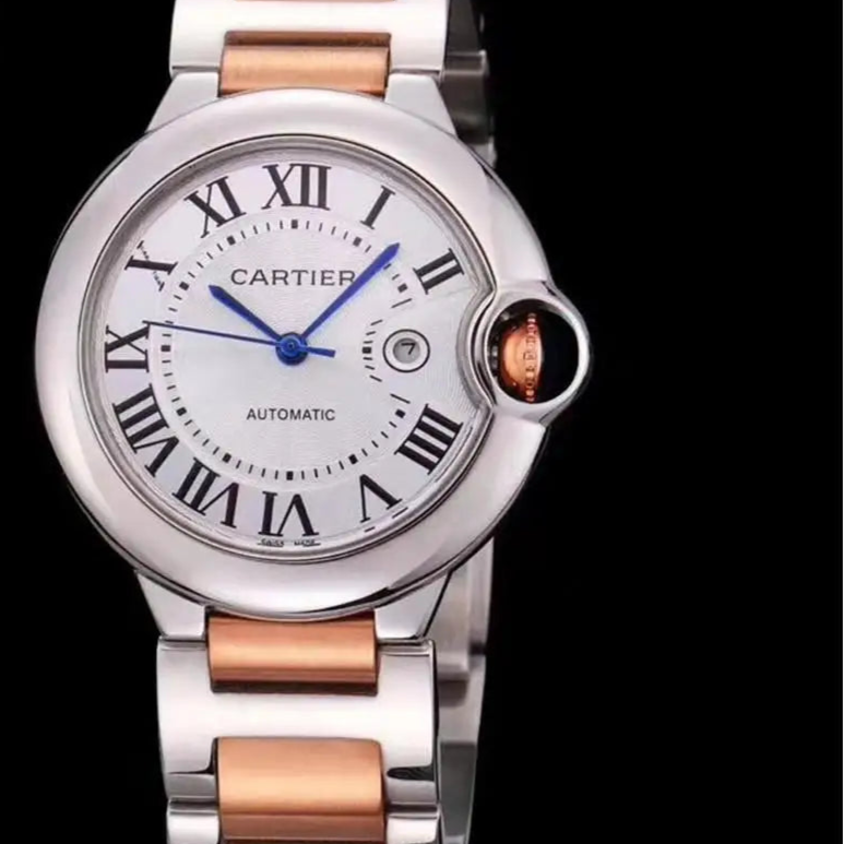 Men And Women Stainless Steel Automatic Watch in 33MM 36MM 42MM Inspired By Cartieres Heritage of Precision