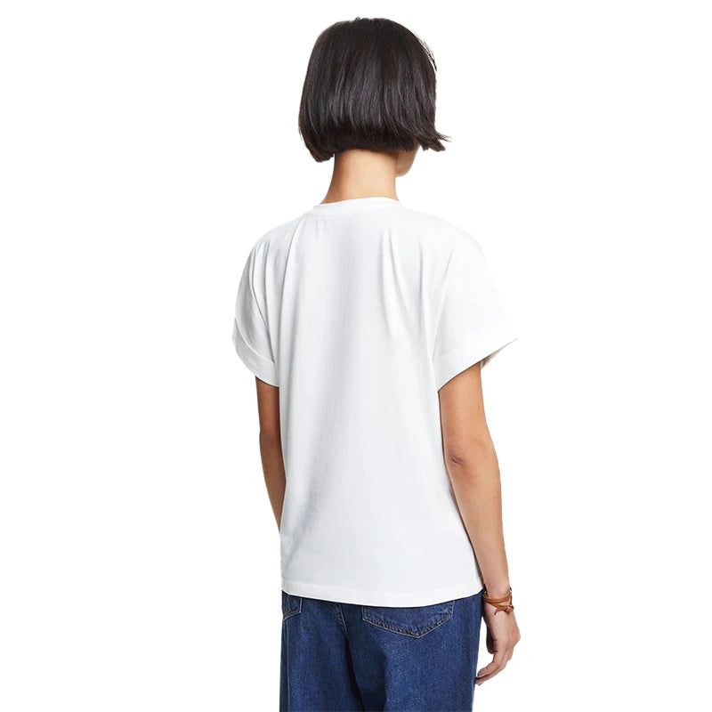 CHCH Women's Short-Sleeved Luxury Brand Letter Print T-Shirt