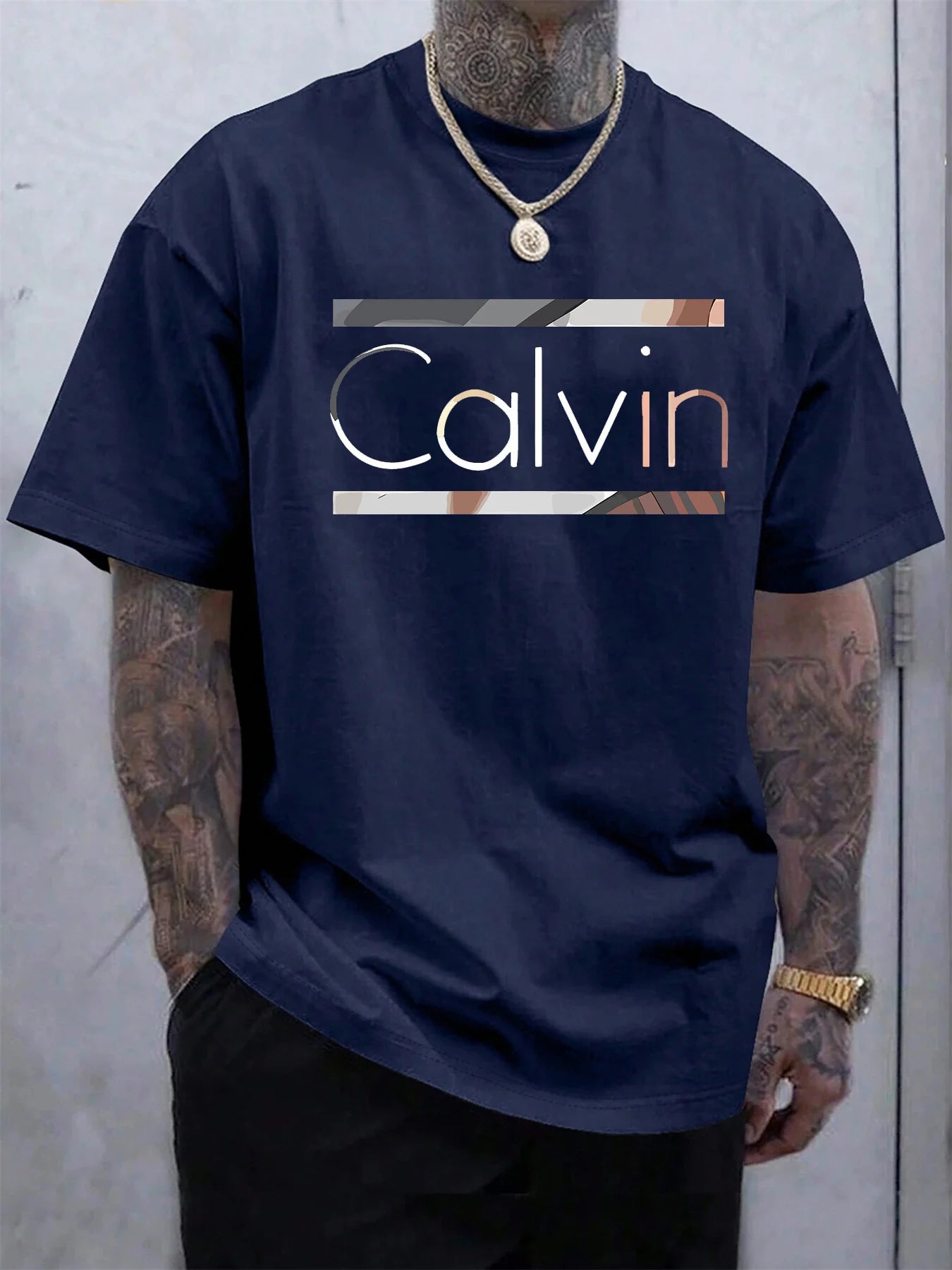 Men's Summer 100% Pure Cotton T-shirt