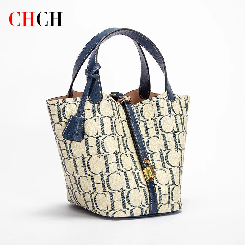CH Retro-Style Large Vegetable Basket Bag