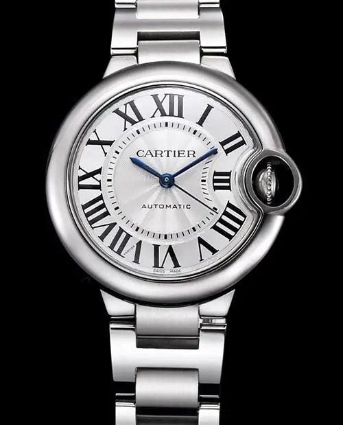 Men And Women Stainless Steel Automatic Watch in 33MM 36MM 42MM Inspired By Cartieres Heritage of Precision