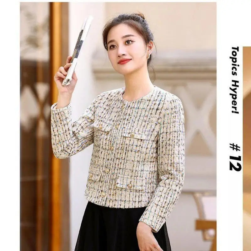 Women Sweet Tweed Jacket