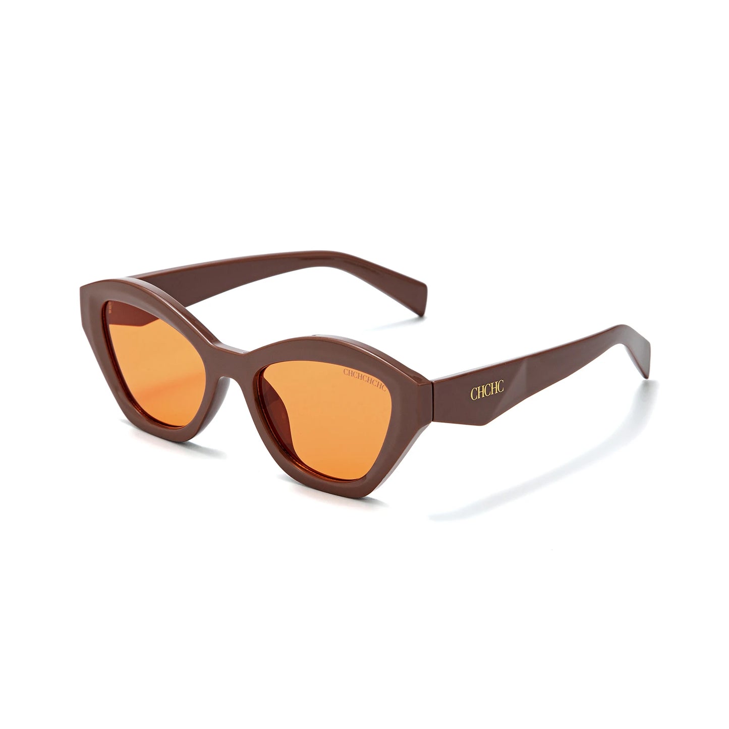 Impact-Resistant Cat-Eye Sunglasses