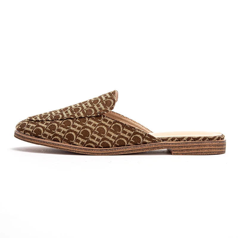 Women’s Elegant Print Summer Slide Sandals