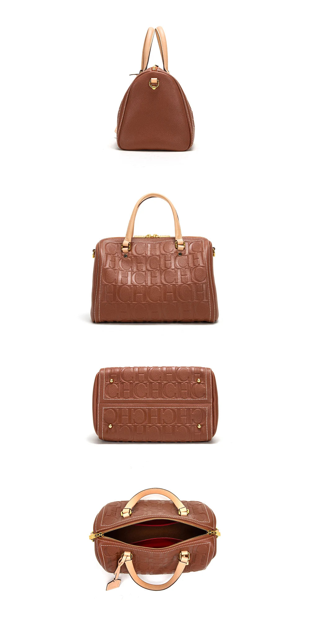 HC Letter Print Tote