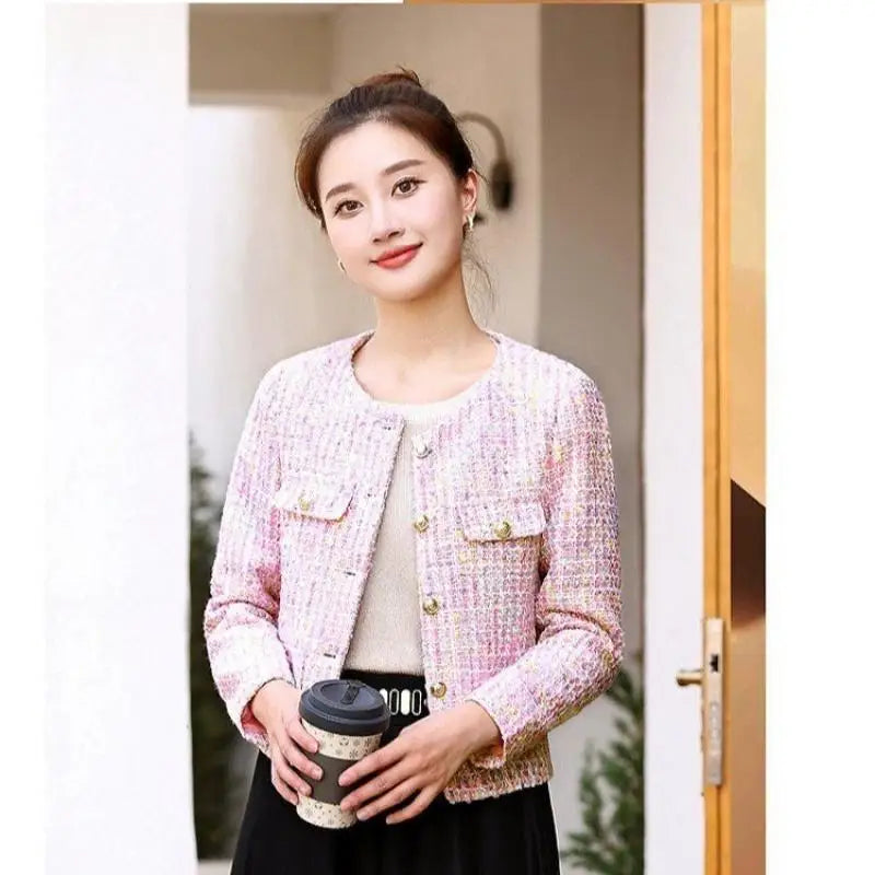 Women Sweet Tweed Jacket