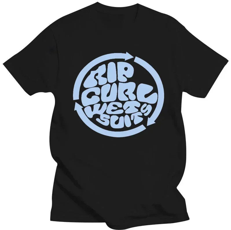 Men's Fashionable Curly Hair Clothing Wetty Land T-Shirt