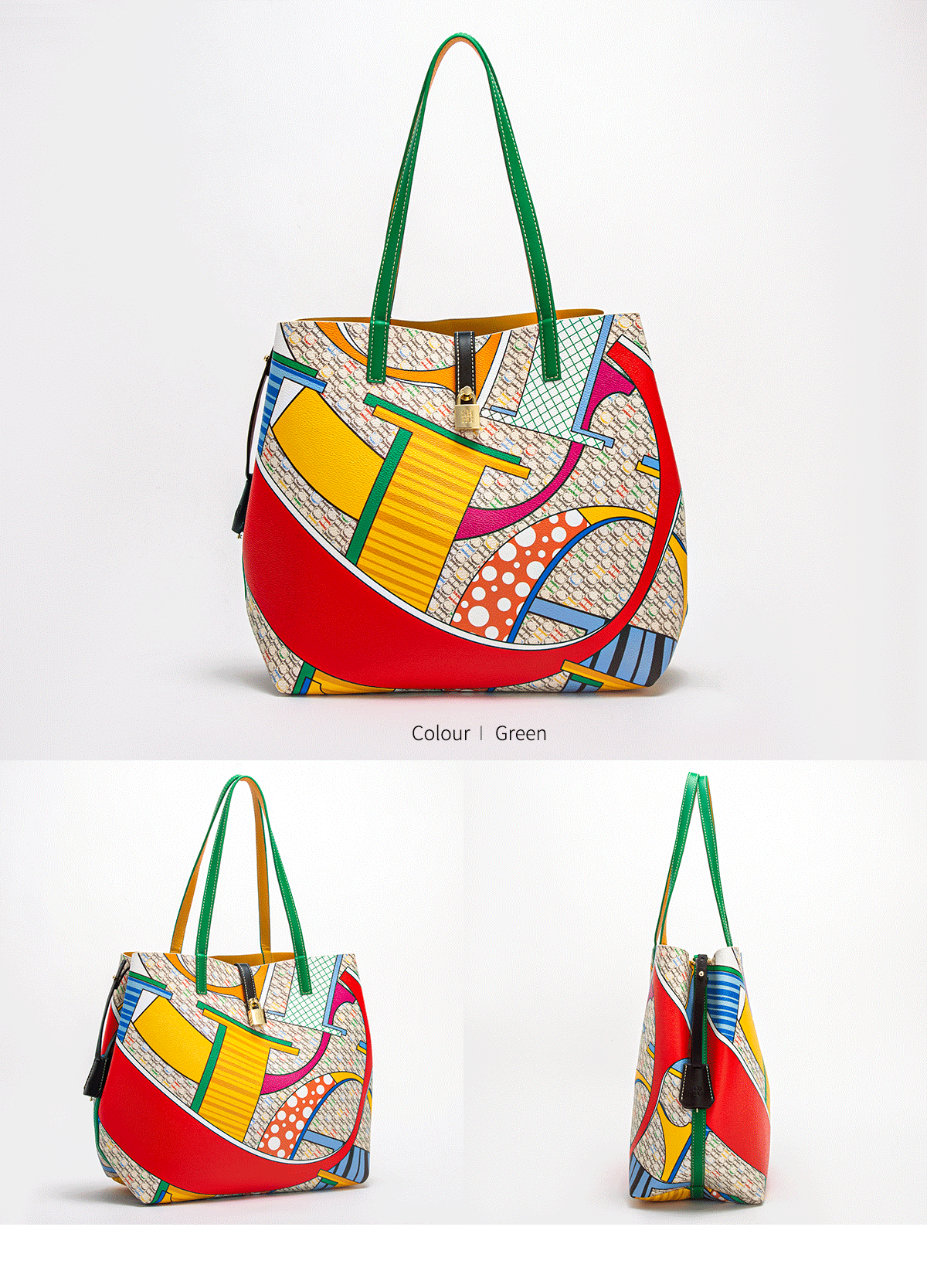 CHCH Women’s Printed Large-Capacity Tote Bag