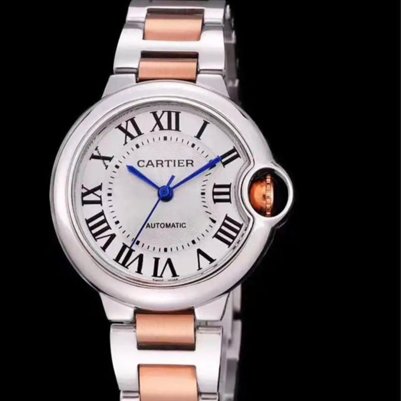 Men And Women Stainless Steel Automatic Watch in 33MM 36MM 42MM Inspired By Cartieres Heritage of Precision