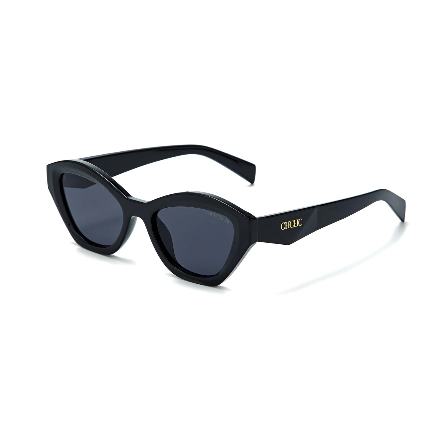 Impact-Resistant Cat-Eye Sunglasses
