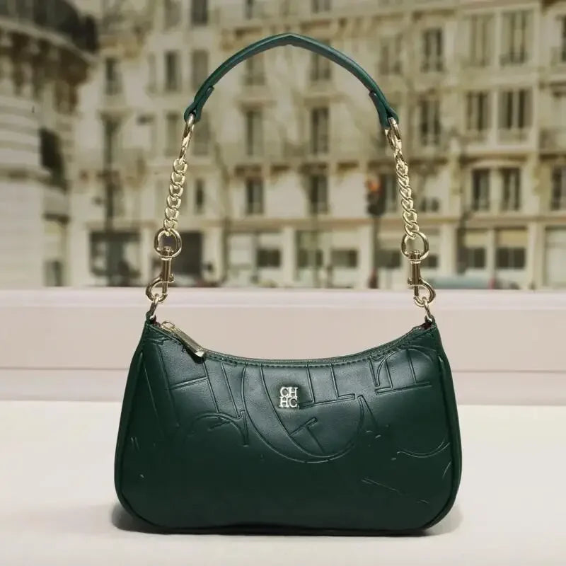 CH Women’s Bent‑Moon Shoulder & Crossbody Bag