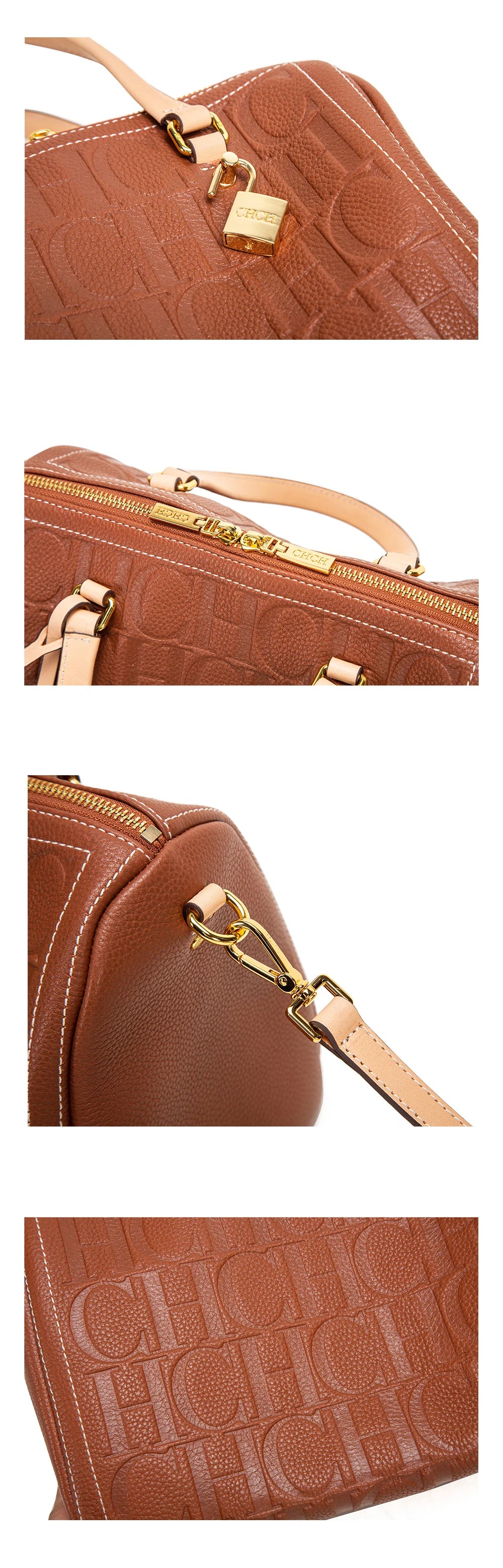 HC Letter Print Tote
