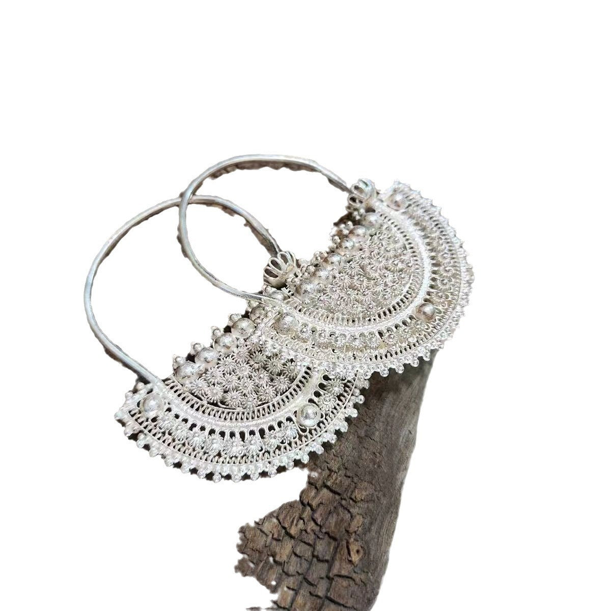 Earrings Traditional Zhot Featured Large Size