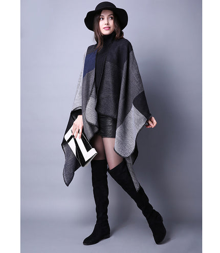 Autumn And Winter Scarf Versatile Lattice Ladies Travel Shawl