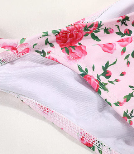 Swimwear Women's Printed Strap Bikini