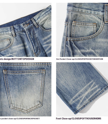 Plus Size Lightning Pattern Skinny Jeans