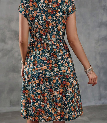 Emery Rose Waist Holiday Dress For Women