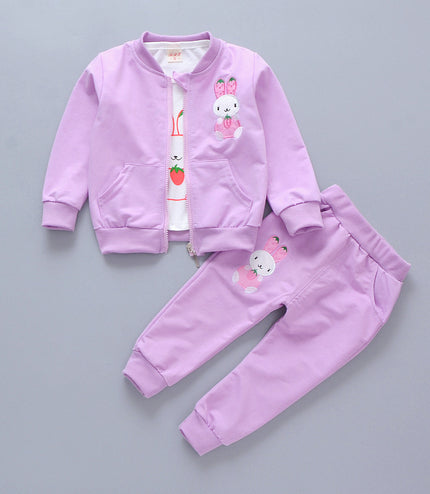 Children's Hoodie Casual Pants Suit