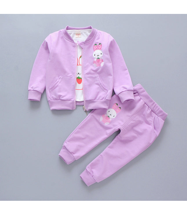 Children's Hoodie Casual Pants Suit